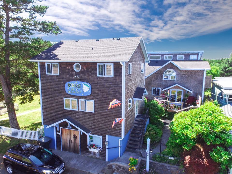 Boreas Bed & Breakfast Inn Long Beach Eksteriør billede